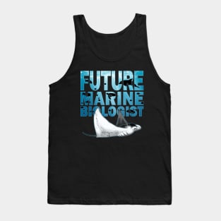 Manta Ray Future Marine Biologist Tank Top